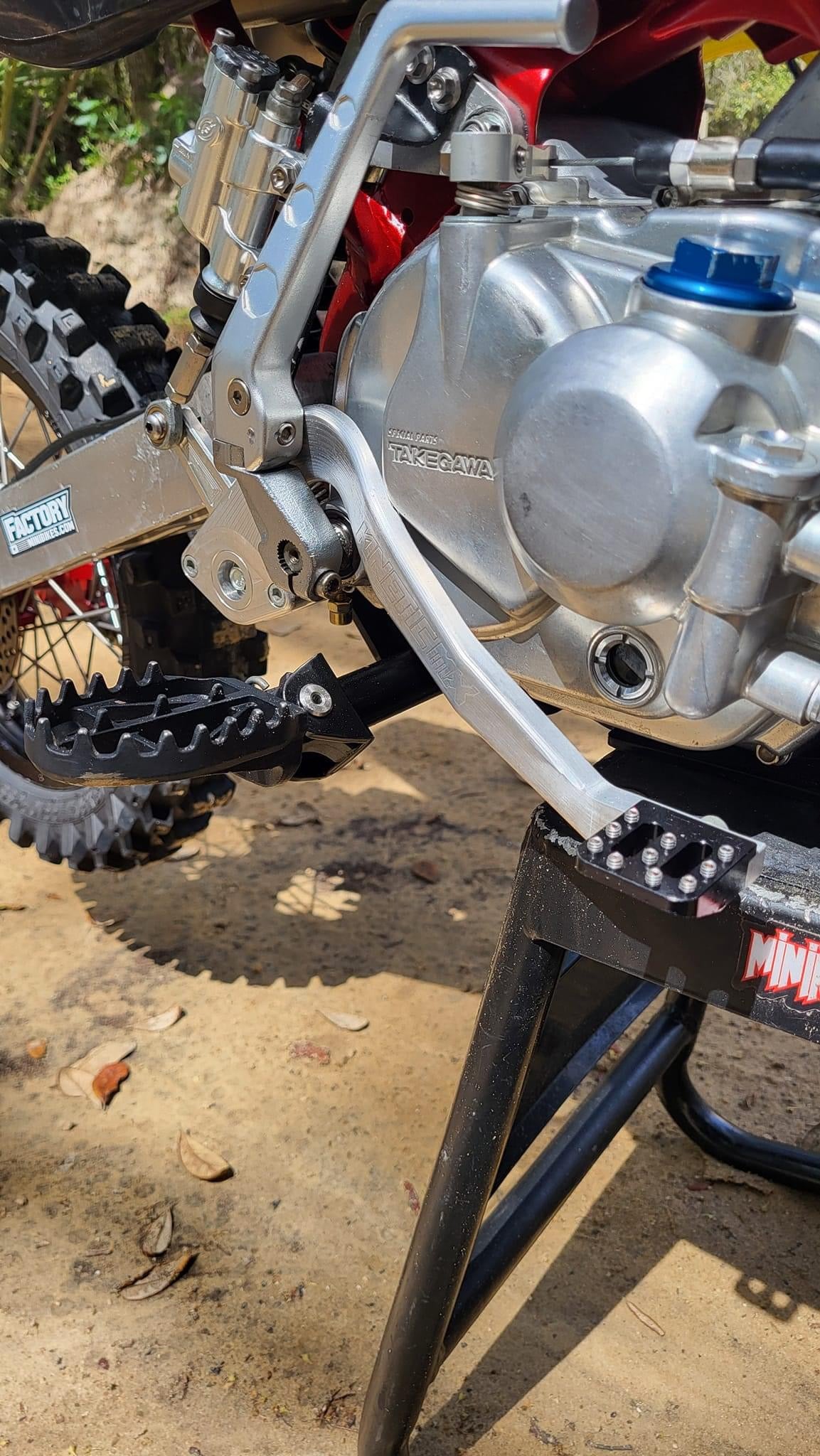 KLX 110 Brake Pedal – Kinetic MX