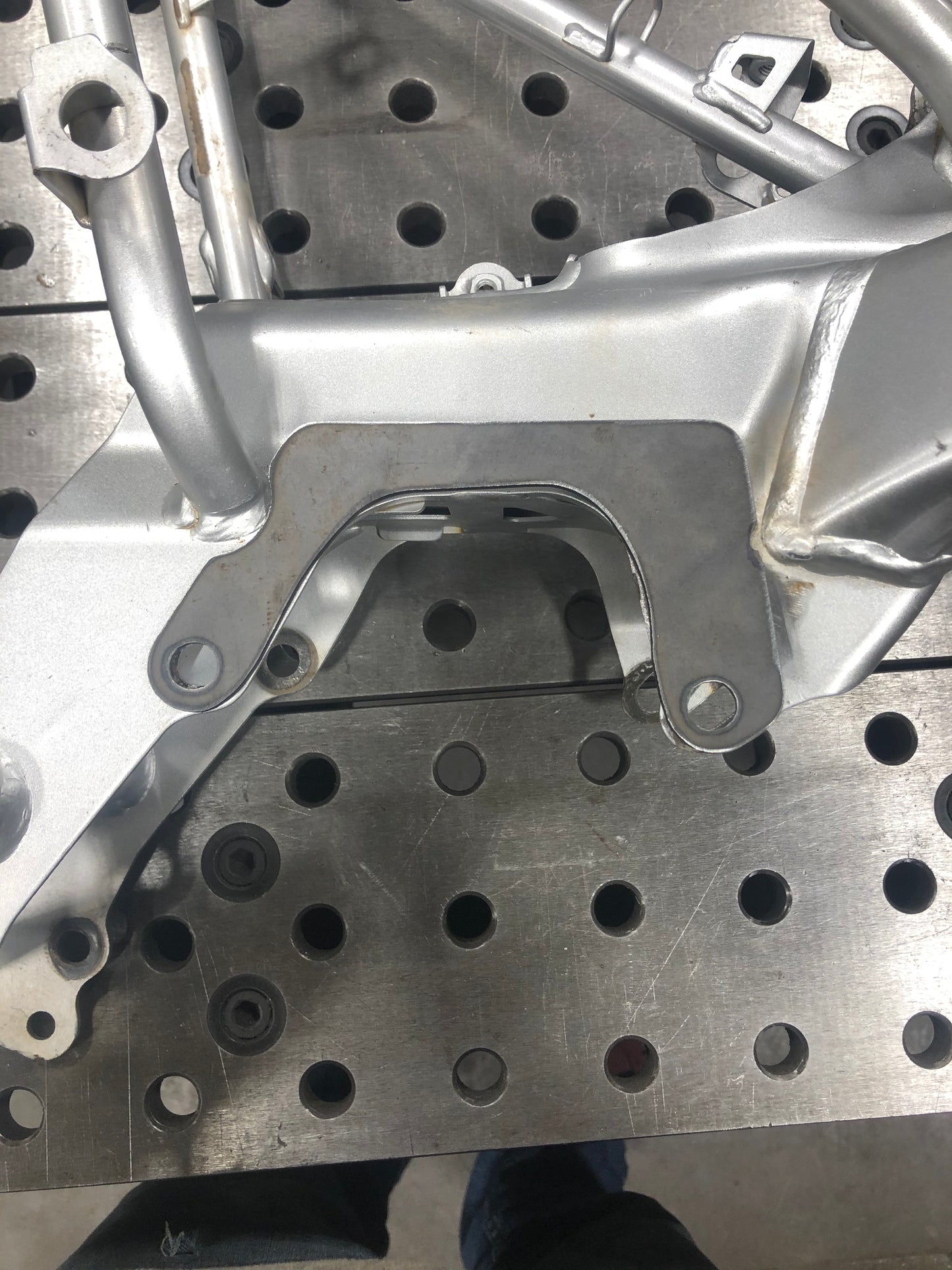 CRF110 Frame Gusset Kit - weld on frame brace