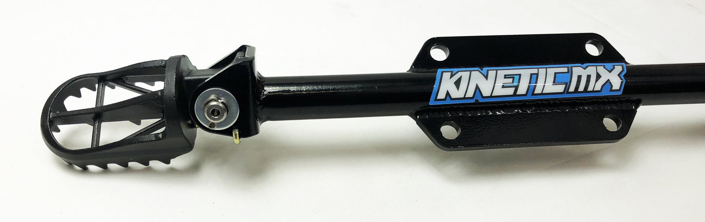 KLX110 Straight Foot Peg Mount